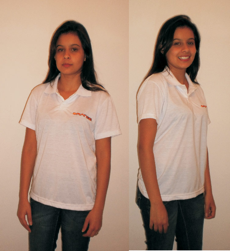 Camisa V Feminina em Curitiba